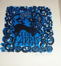 Diskay Lenke: Ex libris Leo Arras