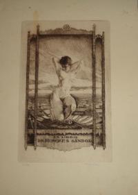 RÉVÉSZ Kornél: Ex libris Dr. kerekes Sándor