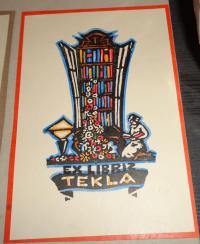 RÉVÉSZ Kornél: Ex libris TEKLA (Ösztreicher)