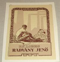 RÉVÉSZ Kornél: Ex libris Radvány Jenő