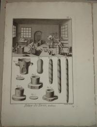 Robert Bénard (1734–1777): Potier de Terre, Réchaux. I-IX. (Fazekas, agyag égető)-(Pottery craft)