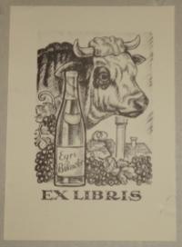 Kertes-Kollmann Jenő (1904–1974) Magyar Grafikus-, Festő- és Zománctervező: Ex libris