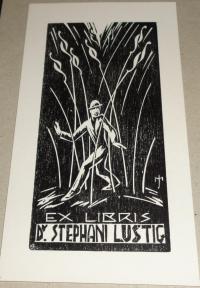 Menyhárt József (1901-1976): Ex libris Dr. Stephani Lustig