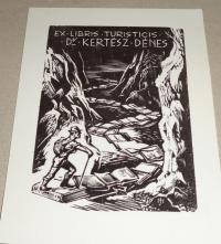 Menyhárt József (1901-1976): Ex libris Turisticis Dr. Kertész Dénes
