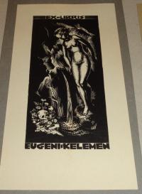 Menyhárt József (1901-1976): Ex libris Eugeni Kelemen