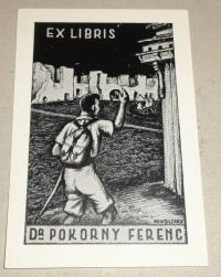 Nikelszky Géza: Ex libris Dr. Pokorny Ferenc
