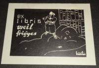 Bartos László (1902-1943): Ex libris Weil Frigyes