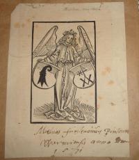 Wolff, Jacob ( Jacobus Wolff von Pforzheim) nyomdászjele, szignetje